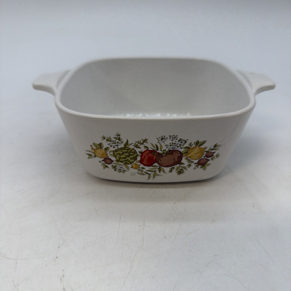 Vintage Corning Ware P-43-B Spice of Life Petite Casserole Dish
